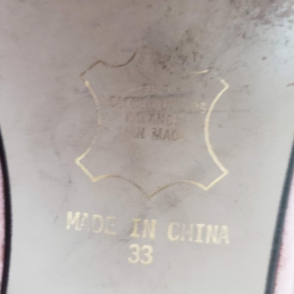 Jasmin Pink Suede Flats Sz 9 - Picture 5 of 6